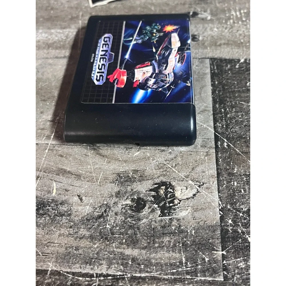 Lightening Force Quest for the Darkstar Sega Genesis CIB Shmup Thunder Force IV